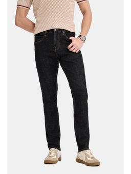 Snitch - Black Acid Wash Slim Casual Jeans for Men