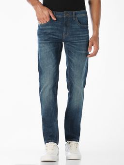 Jack & Jones - Men Blue Glenn Slim Fit Jeans