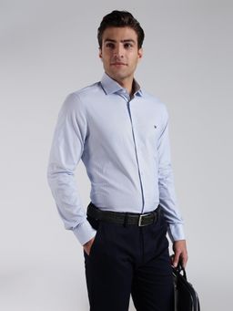Tommy Hilfiger - Solid Slim Fit Cotton Shirt