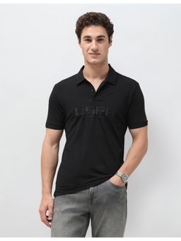 U.S. Polo Assn. Denim Co. - Men's Brand Embossed Muscle Fit Polo T-Shirt