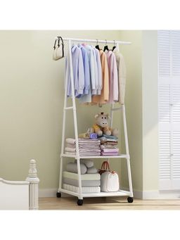 House of Quirk - Black Coat Jacket Hat Hanger Mobile Multi Function Stand Organizer