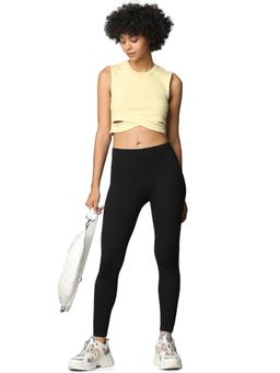 ONLY - Women Solid Black Legging