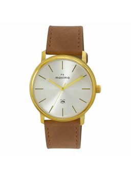 PA Maxima - Attivo Analog Watch for Men in Silver Dial Color