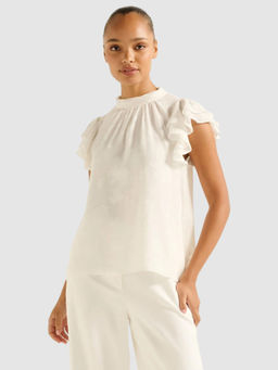 Forever New - Women White Solid Top