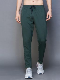 Dida - Men Casual Solid Cotton Blend Track Pants