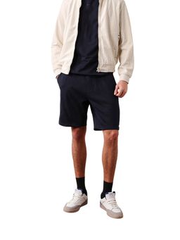 The Bear House - Men Solid Cotton Relax Fit Shorts