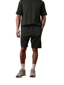 The Bear House - Men Solid Cotton Relax Fit Shorts