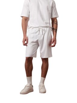 The Bear House - Men Solid Cotton Relax Fit Shorts
