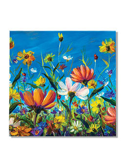 Itsy Bitsy - Wall Decoration Wild Blossoms 12 X 12 inch