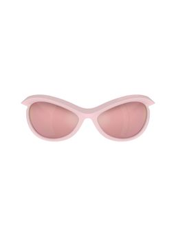 Burberry - Unisex Uv Protected Pink Lens Irregular Sunglasses - 0Be4428U4108E466 (66)
