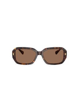 RALPH - Women Uv Protected Brown Lens Rectangle Sunglasses - 0Ra5325U50037355 (55)