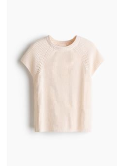 H&M - Women Beige Knitted Top