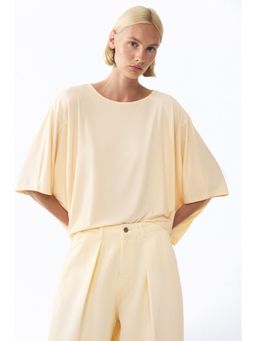 H&M - Women Orange Batwing-Sleeved Top