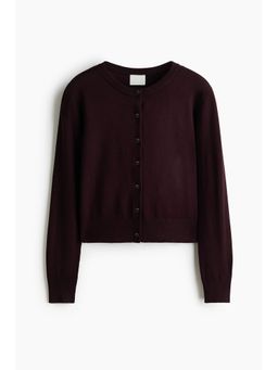 H&M - Women Red Fine-Knit Cardigan