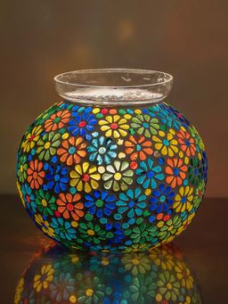 Homesake - Persian Mosaic Floral Paradise Table Lamp
