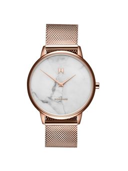 MVMT - Boulevard Quartz Marble Round Dial Womens Watch - D-MB01-RGMA