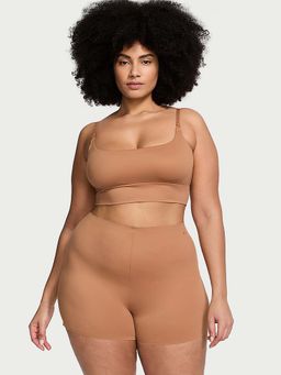 Victoria's Secret - Beige Feathersoft Essentials Bike Shorts