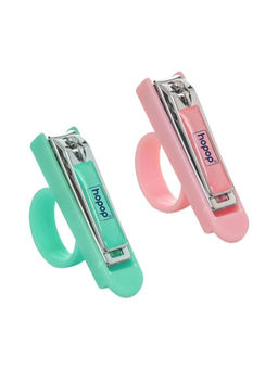 Hopop - Nail Clipper Cutter With Finger Grip (Pack of 2) (0-3 Months)