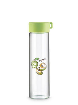 Freelance - Fructin Glass Fridge Bottle, 600ml, Lemon