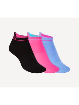 SKECHERS - Pack Of 3 Women's Full Terry Low Cut Multi Socks
