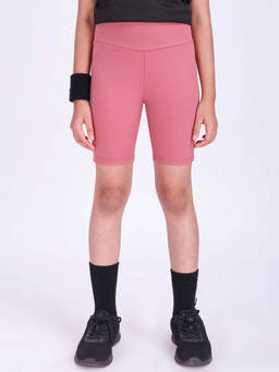 UMILDO - Solid Cycling Shorts for Peach Girls