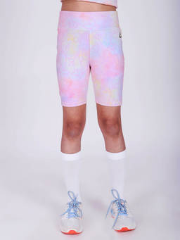 UMILDO - Multi-Color Floral Print Cycling Shorts for Girls