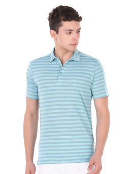 Vector X - Men 100% Polyester Polo T-Shirt - Blue