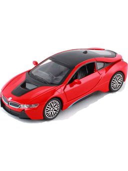 Joy Junction - Red I8 Model Car Pull Back Car (3-12 Years)