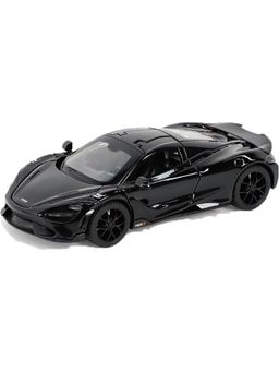 Joy Junction - Black Maclaren 765Lt-Limited Edition Model Pull Back Car (3-12 Years)