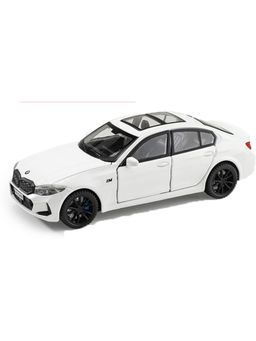 Joy Junction - White Bmw 3 Series-Limited Edition Model Pull Back Car (3-12 Years)