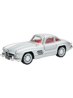 Joy Junction - Silver Mercedez Benz Model Pull Back Car (3-12 Years)