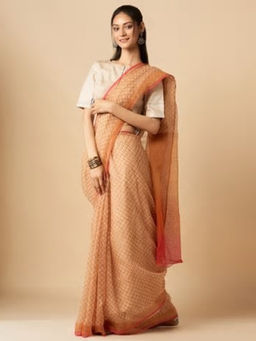 Fabindia - Cotton Silk Kota Printed Sari