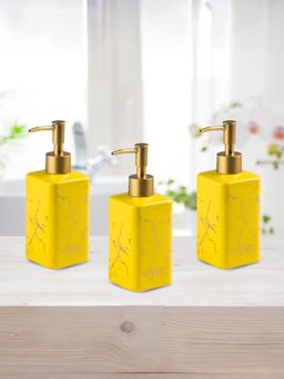 The Better Home - Soap Dispenser Bottle Yellow (320 ml)