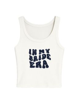 PAST MODERN - White Bride Era Tank Top