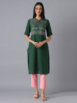 Aurelia - Green Casual Kurta