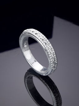 Estele - Rhodium Plated Exquisite Finger Ring for Women