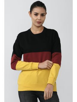 Van Heusen - Womens Colorblock Multicoloured Sweatshirt