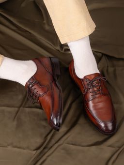 La Botte - Men Brown Solid Formal Derbies