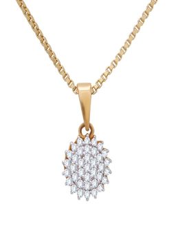 WHP Jewellers - Floral Diamond Pendant