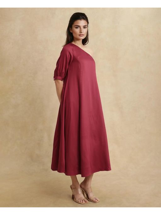 primary red dress The Midi Dress in Everyday Cotton