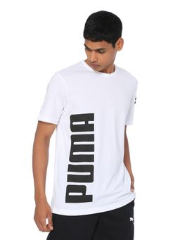 Puma - Big Logo Men White T-shirts