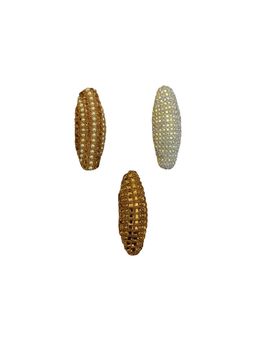 Accessher - Decorative Saree Brooch Pin (Pack of 3)