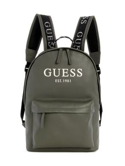 Guess - Polyurethane Grey Solid Women Outfitter Backpack