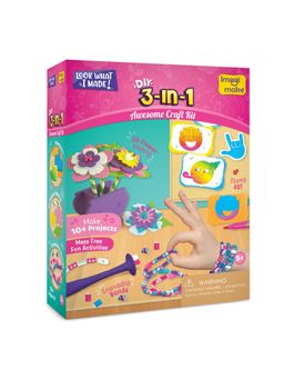 Imagimake - 3-in-1 Awesome Craft Kit (5 Years)