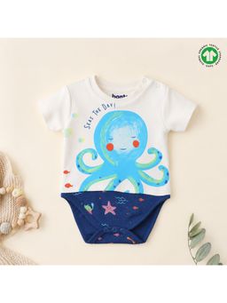 Bontots - Organic Cotton Baby Seas the Day Soft & Rash-Free Onesie