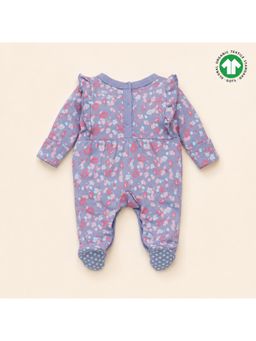 Bontots - Organic Cotton Lavender Bliss Soft & Rash-Free Baby Romper