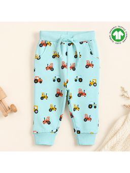 Bontots - Organic Cotton Little Tractor Adventures Soft & Cozy Baby Joggers