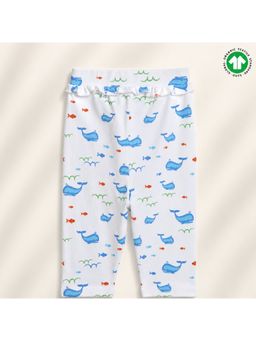 Bontots - Organic Cotton Whale of a Time Soft & Rash-Free Baby Pant