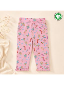 Bontots - Organic Cotton Tropical Tweet Soft & Playful Baby Pants