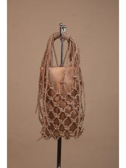 FOREVER NOOR - Zaya Phone Handbag With Pocket - Gold